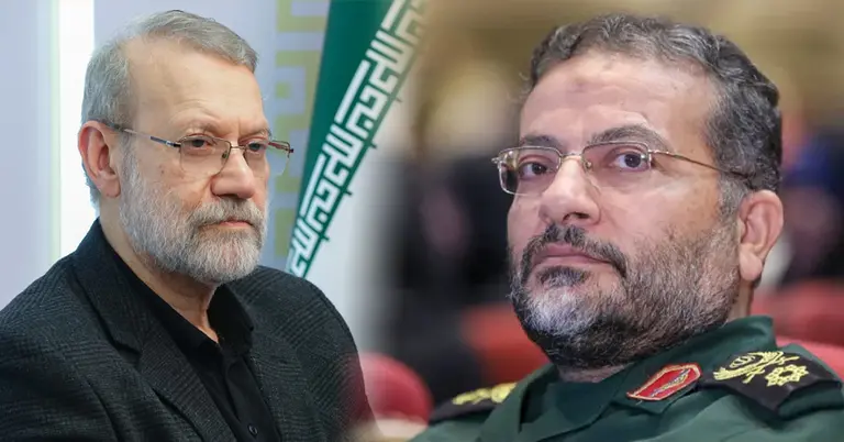 লারিজানি ও বাসিজ মিলিশিয়া কমান্ডার সোলাইমানি